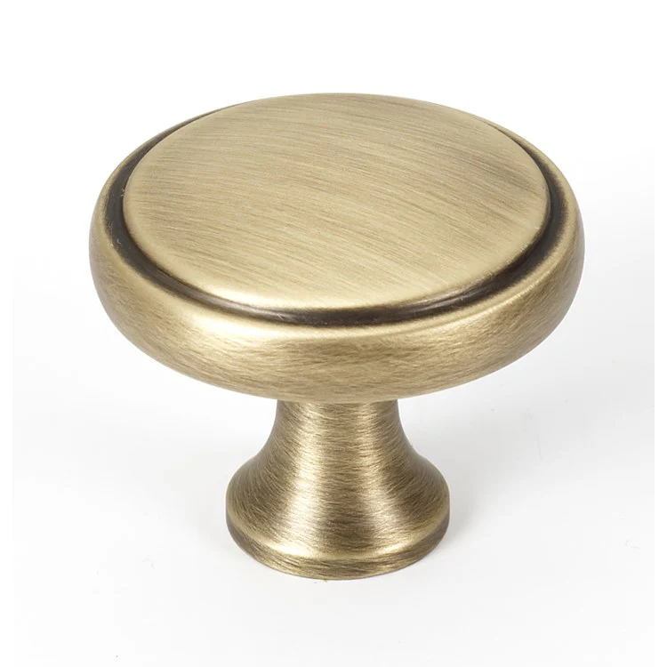 Knob Royale Round Bronze Brass 1-1/2 Inch 1-1/4 Inch 11/16 Inch - Frankwebs