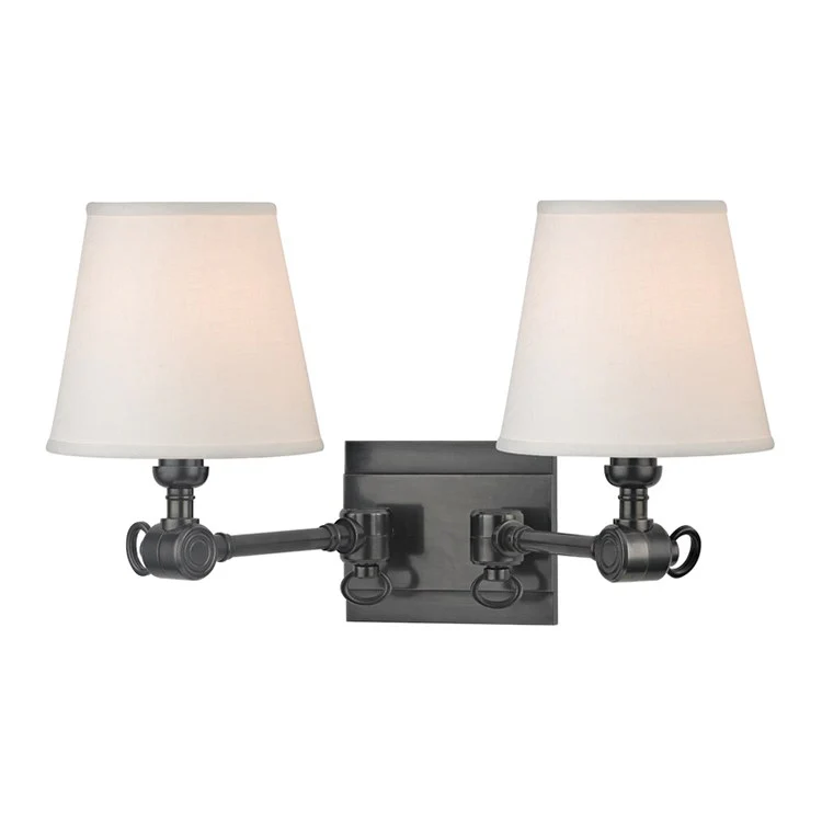 Hillsdale Two-Light Wall Sconce - Frankwebs
