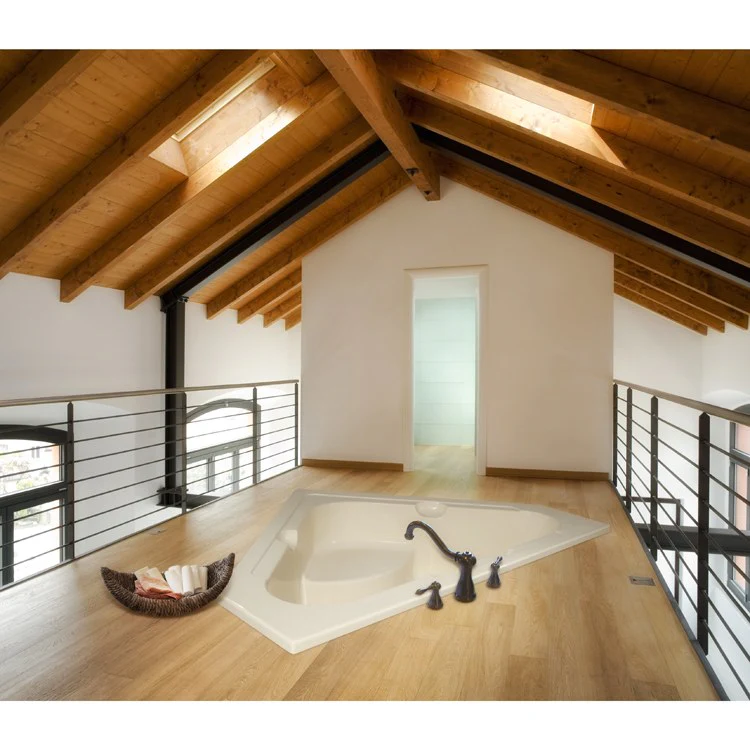 Soaking Tub Designer Collection Whitney 62 x 62 Inch Tub Only Center Biscuit Acrylic - Frankwebs