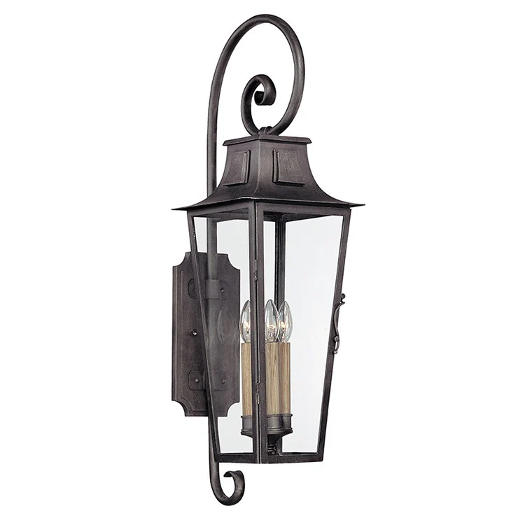 Parisian Square Four-Light Large Outdoor Wall Lantern - Frankwebs