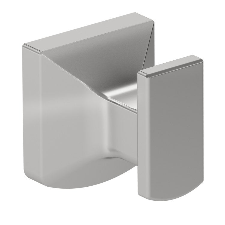 Robe Hook Verity Satin Nickel 2-1/8 Inch 1-3/4 Inch Wall Mount Metal - Frankwebs