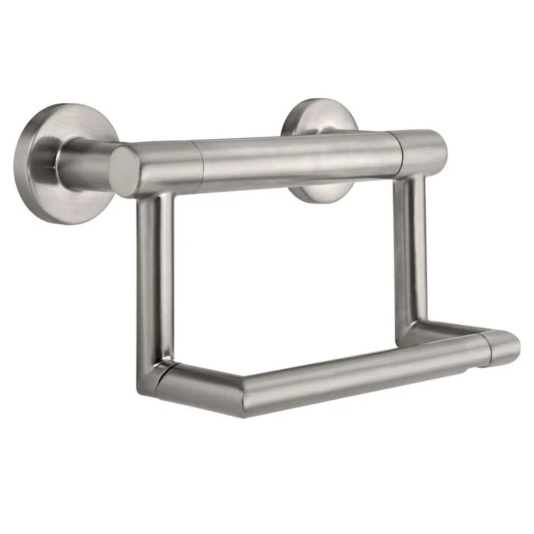 Contemporary Toilet Paper Holder with Assist Bar - Frankwebs