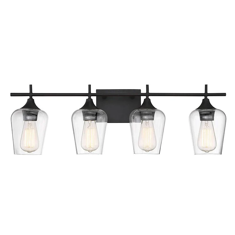 Octave Four-Light Bathroom Vanity Fixture - Frankwebs