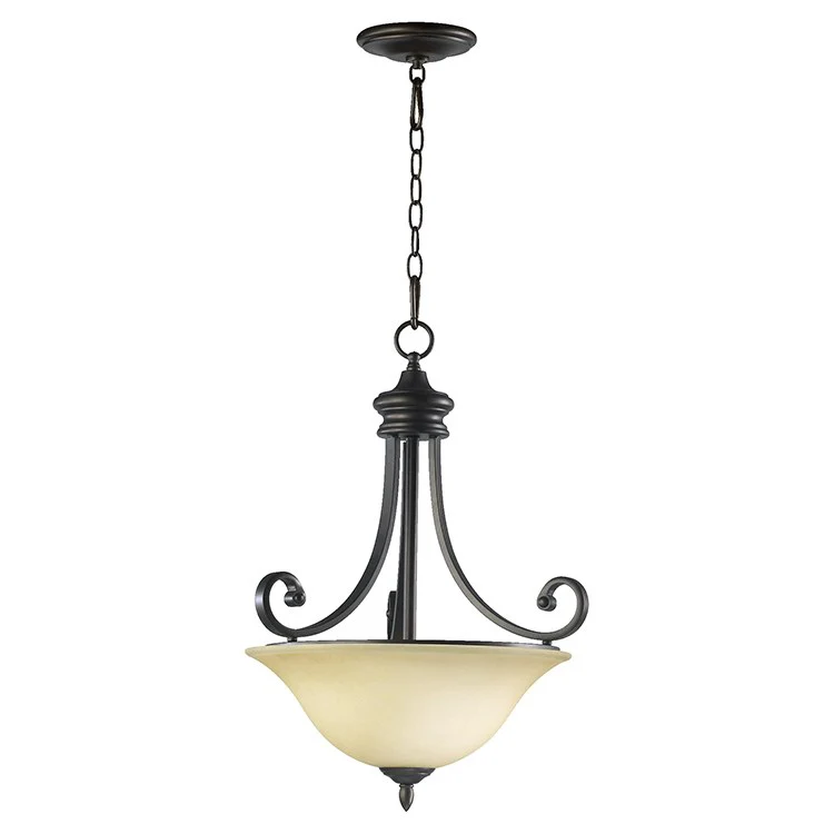 Bryant Three-Light Inverted Pendant - Frankwebs