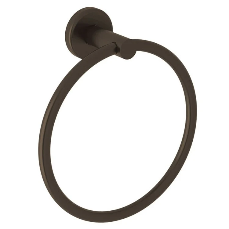 Towel Ring Lombardia 7-3/8 Inch Matte Black Brass 2-11/16 Inch - Frankwebs