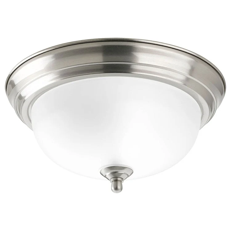 Melon Single-Light Flush Mount Ceiling Light with Etched Glass - Frankwebs