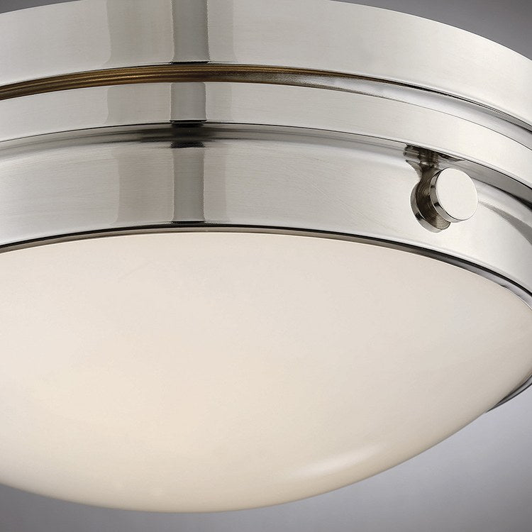 Lucerne Two-Light Flush Mount Ceiling Fixture - Frankwebs