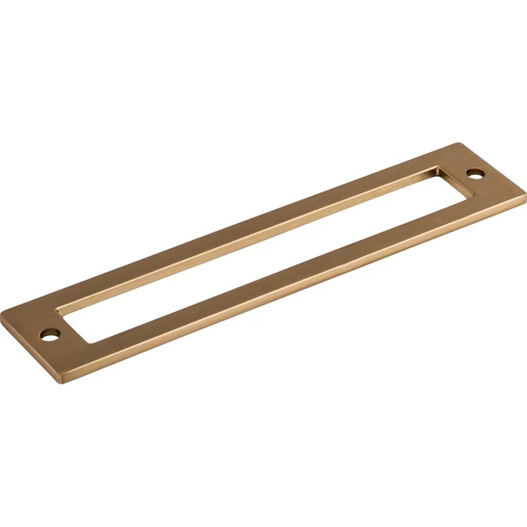 Pull Backplate Lynwood Hollin Rectangle Honey Bronze 5-1/16 Inch 2 Hole Zinc Alloy - Frankwebs