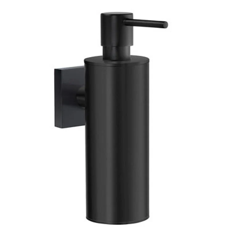 Soap Dispenser House Black Wall Mount Porcelain Brass 150 Milliliters - Frankwebs