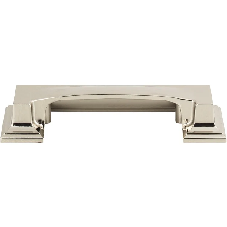 Drawer Pull Atlas Sutton Place Cup Brushed Nickel Zinc Alloy 3 Inch - Frankwebs