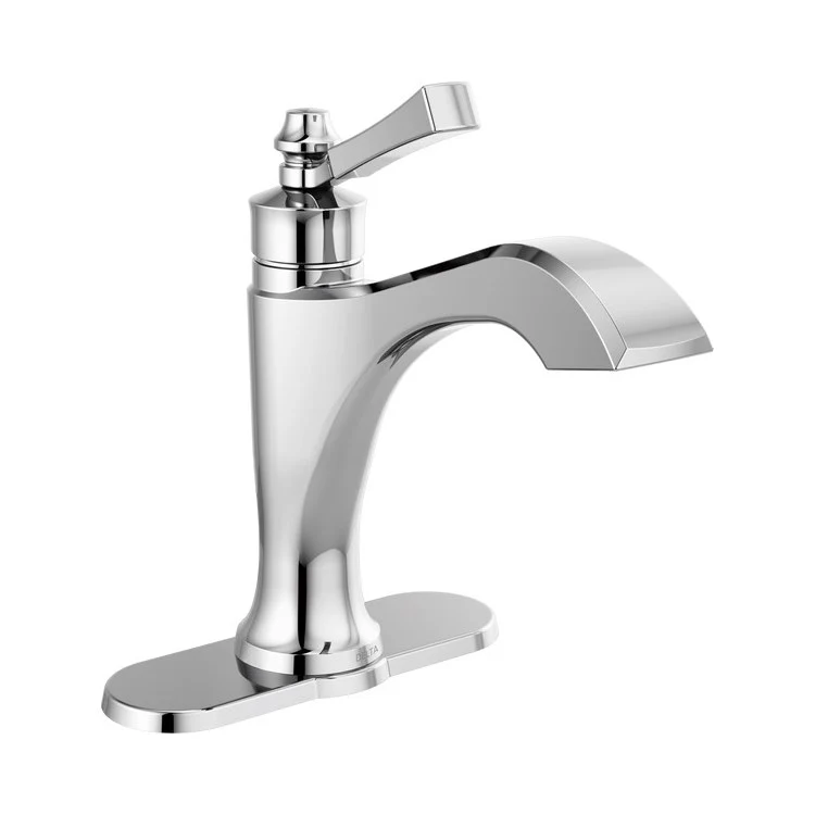 Lavatory Faucet Dorval 4 Inch Spread 1 Lever ADA WaterSense Brilliance Champagne Bronze 1.2 Gallons per Minute Metal Pop-Up - Frankwebs