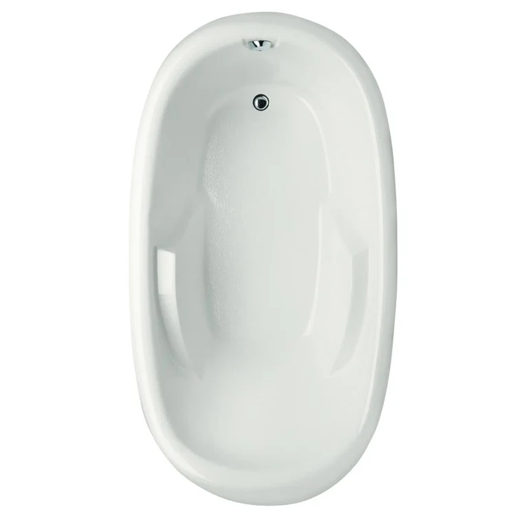Air Tub Designer Collection Kimberly Drop-In White Oval 6 Jet Acrylic 72 x 40 x 24 Inch - Frankwebs
