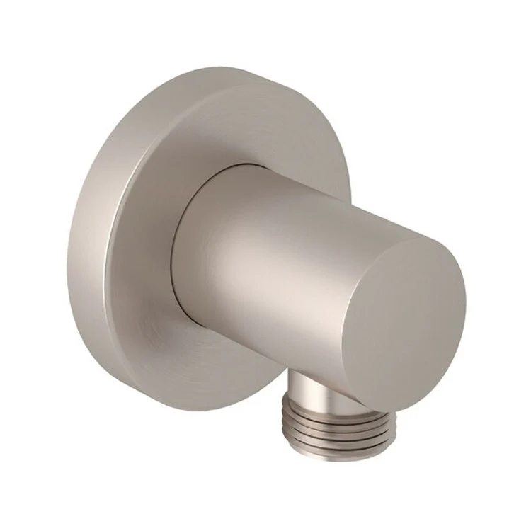 Handshower Elbow Brass Polished Chrome 1/2IN Female NPT Inlet 1/2IN Male Outlet 2-3/8 Inch - Frankwebs