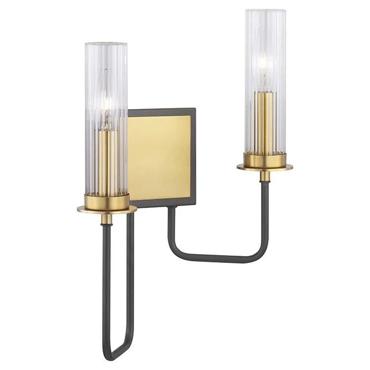 Rainey Two-Light Wall Sconce - Frankwebs