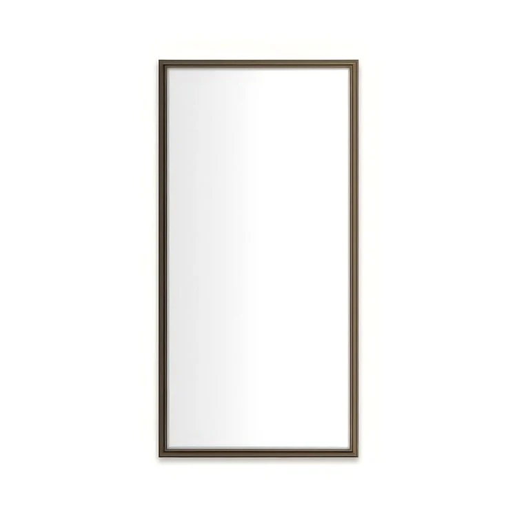 Medicine Cabinet Main Line 20 x 40 Inch 1 Doors Framed Mirror Nickel Flat Top Rosemont Frame Slow Close Hinges Sliding Magnification Mirror Magnetic Strip Interior Lighting USB Charging ports Electrical Outlets Phone Holder 4 Inch - Frankwebs