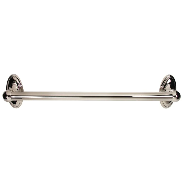 Grab Bar Classic Traditional 18 Inch Polished Brass Concealed Wall Mount Brass 1 Inch - Frankwebs