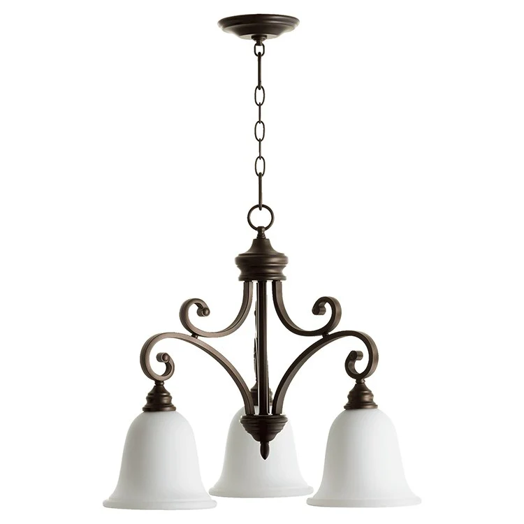 Bryant Three-Light Nook Chandelier - Frankwebs