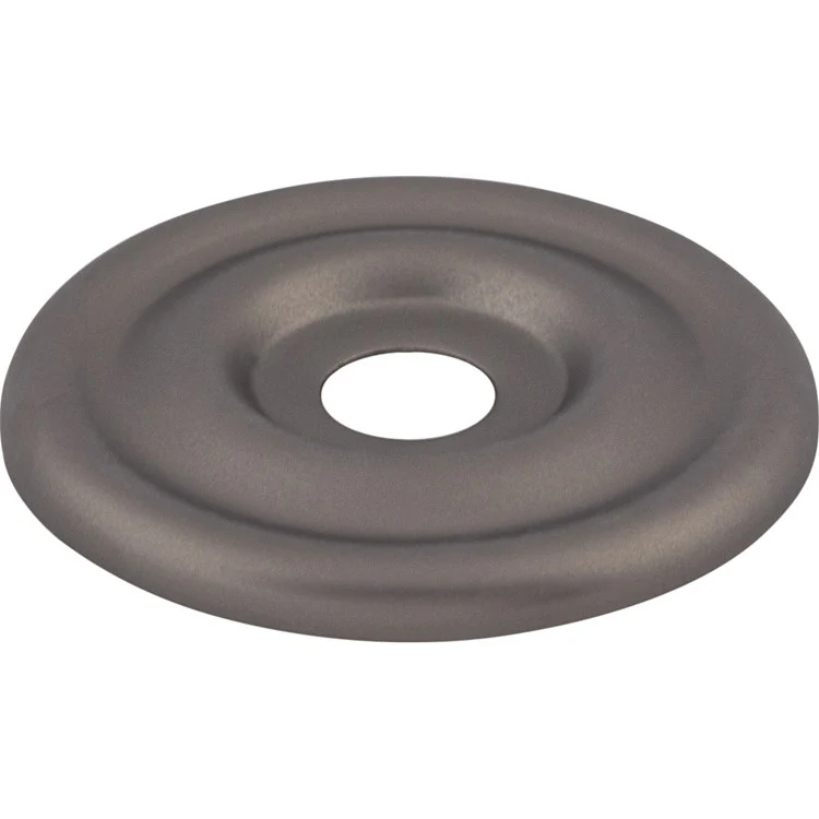 Backplate Devon Ash Gray Brixton Circle 1-3/8 Inch Zinc Alloy for Decorative Hardware - Frankwebs