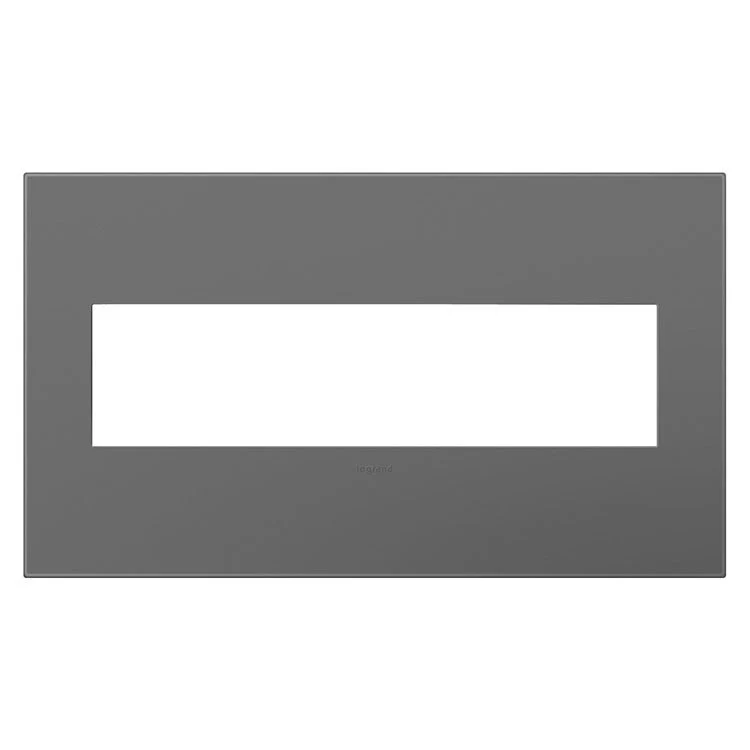 Wall Plate adorne 4 Gang Magnesium 8.88 x 5.13 Inch for adorne Switches/Dimmers and Outlets - Frankwebs