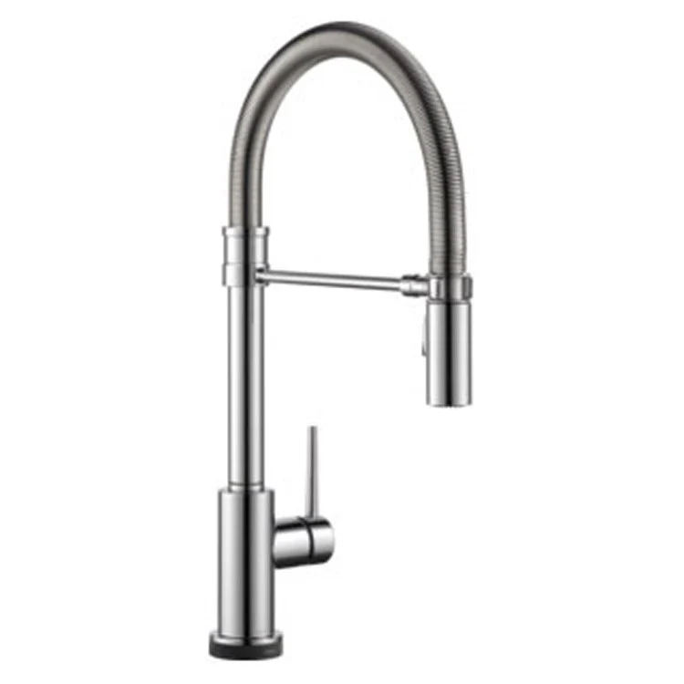 Trinsic Pro Single Handle Pull-Down Spring Spout Kitchen Faucet with Touch2O Technology - Frankwebs