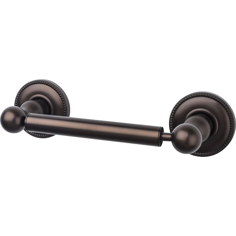 Toilet Paper Holder Edwardian Beaded Backplate Oil Rubbed Bronze Zinc Alloy 6-3/4 Inch 3-1/2 Inch Wall Mount - Frankwebs
