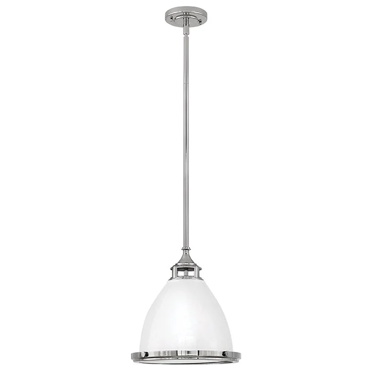 Amelia Single-Light Stem-Hung Pendant - Frankwebs