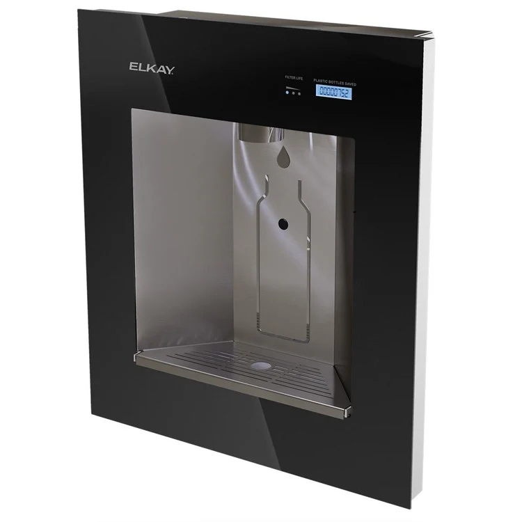Bottle Filler EZH2O Built-In Filtered Water Dispenser ADA Midnight 1.5 Gallon per Hour - Frankwebs