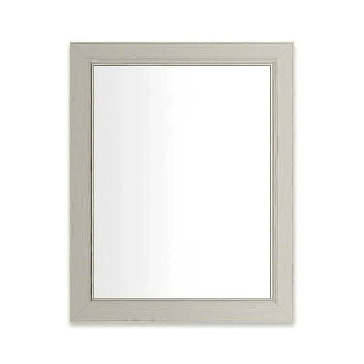 Medicine Cabinet Main Line 24 x 30 Inch 1 Doors Framed Mirror Polished Nickel Flat Top Merion Frame Slow Close Hinges Sliding Magnification Mirror Magnetic Strip Interior Lighting USB Charging ports Electrical Outlets Phone Holder 4 Inch - Frankwebs