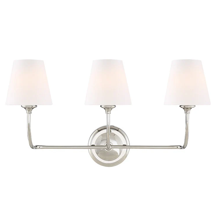 Sylvan Three-Light Bathroom Vanity Fixture - Frankwebs