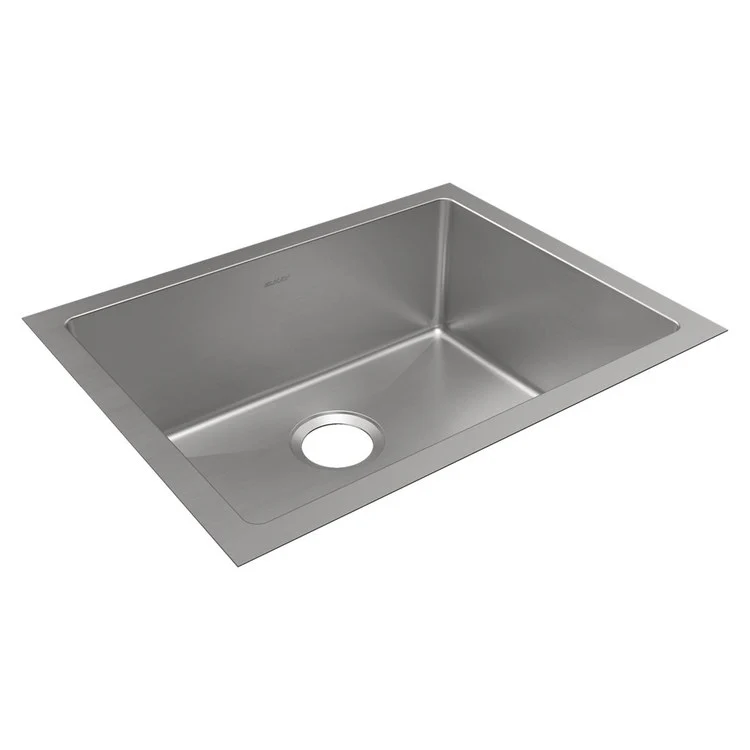 Kitchen Sink Crosstown 23.5 x 18.25 Inch Single Bowl Polished Satin Undermount - Frankwebs