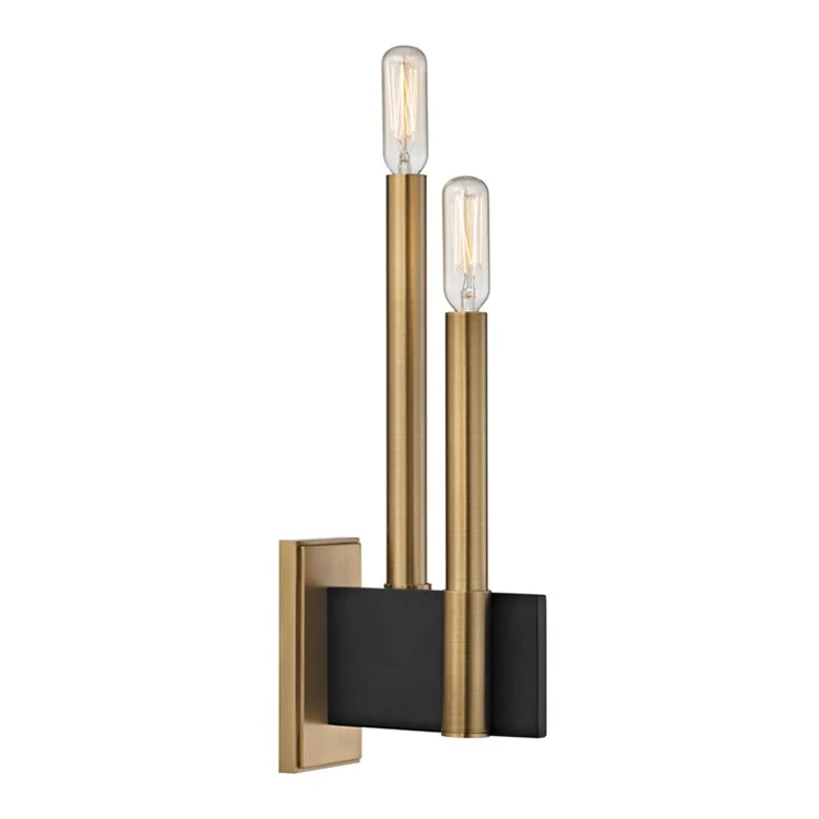 Abrams Two-Light Wall Sconce - Frankwebs