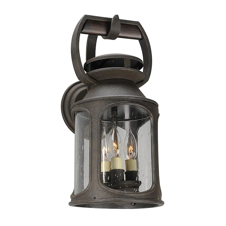 Old Trail Three-Light Medium Outdoor Wall Lantern - Frankwebs