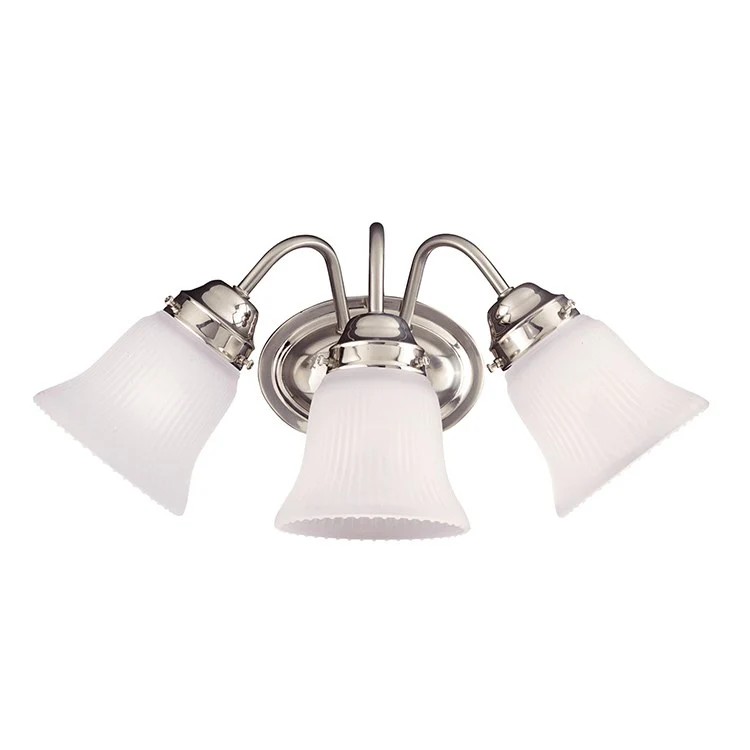 Brighton Three-Light Bathroom Vanity Fixture without Shades - Frankwebs