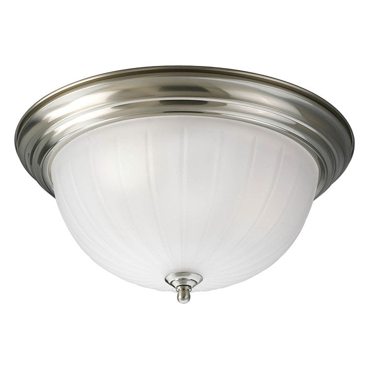 Melon Three-Light Flush Mount Ceiling Lighting Fixture - Frankwebs