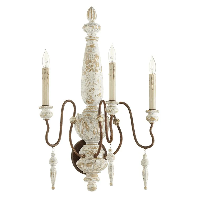 La Maison Three-Light Wall Sconce - Frankwebs