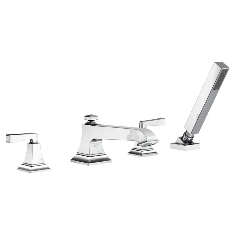 Town Square S Two-Handle Widespread Roman Tub Faucet with Handshower - Frankwebs