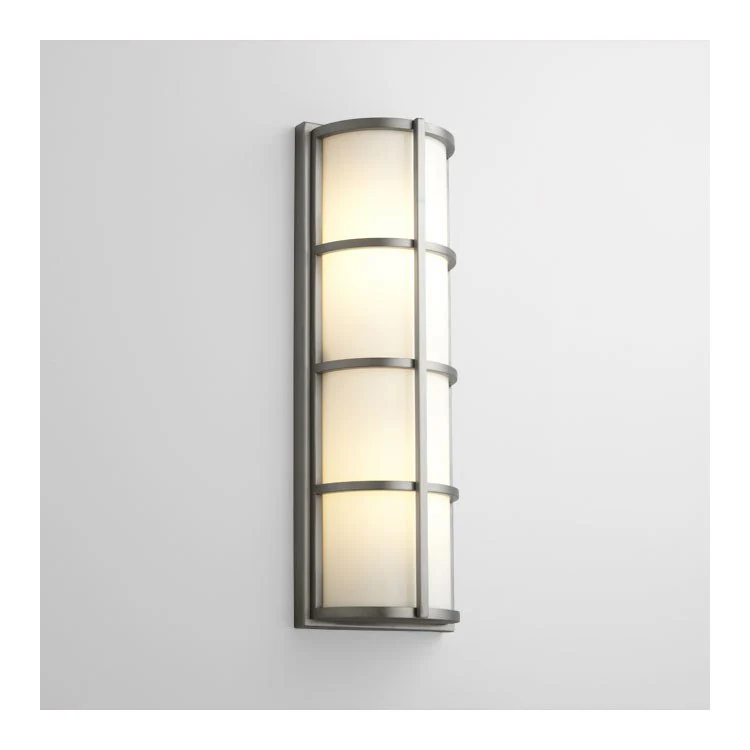 Leda Two-Light LED Outdoor Wall Sconce - Oiled Bronze - Frankwebs