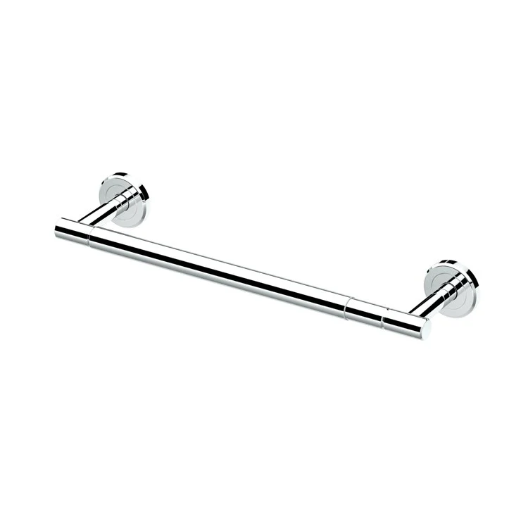 Paper Towel Holder Latitude II Double Post Holder Chrome Brass - Frankwebs