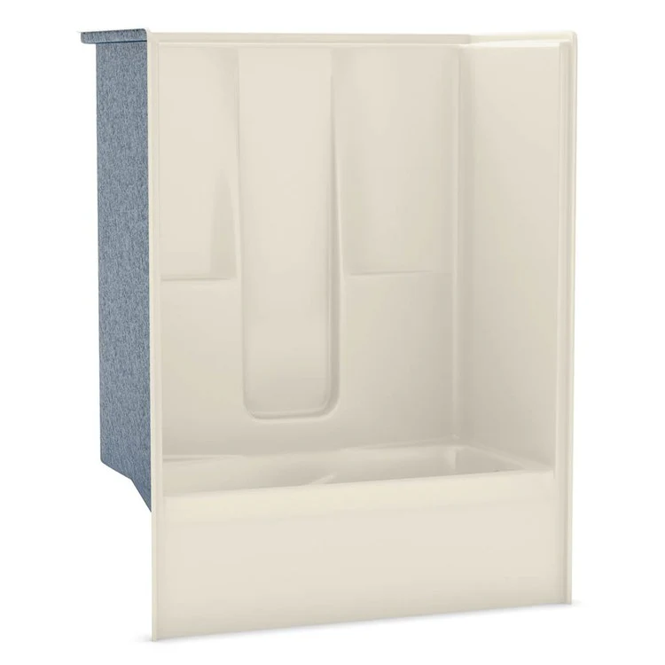 Tub and Shower Module 60 x 33 x 77 Inch AcrylX Left Hand Bone - Frankwebs