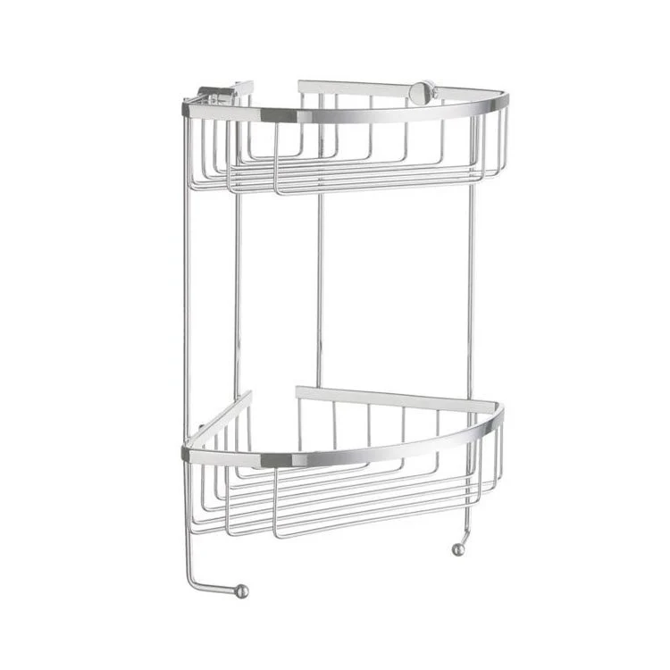 Sideline Wall-Mount Two-Level Corner Shower Basket - Frankwebs