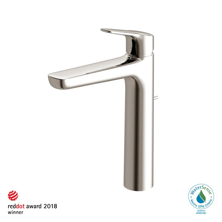 Lavatory Faucet GS Deck Mount Vessel 1 Lever ADA CALGreen/WaterSense Polished Nickel 1.2 Gallons per Minute - Frankwebs