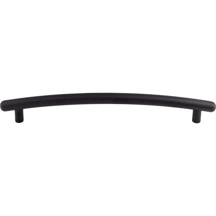 Pull Appliance Curved for Decorative Hardware Flat Black Zinc Alloy 12 Inch - Frankwebs