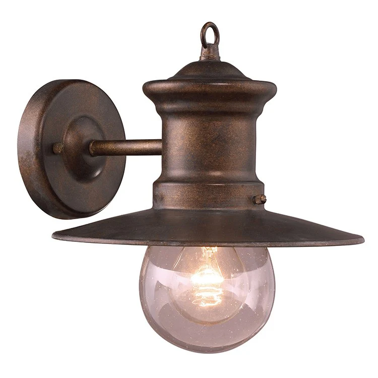 Maritime Single-Light Outdoor Wall Sconce - Frankwebs