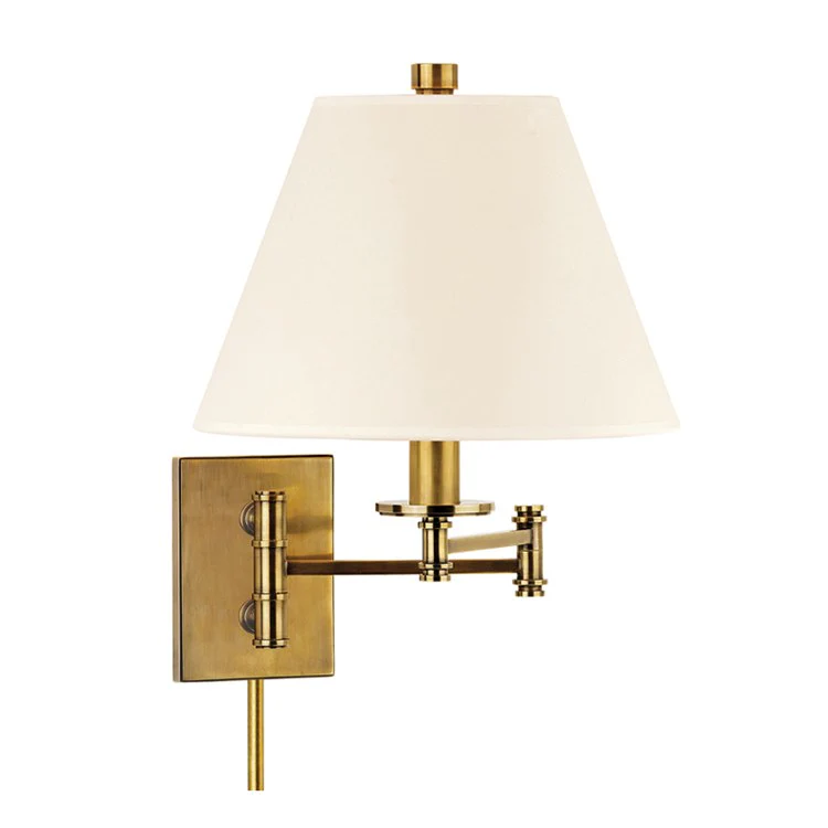 Claremont Single-Light Wall Sconce with Plug - Frankwebs