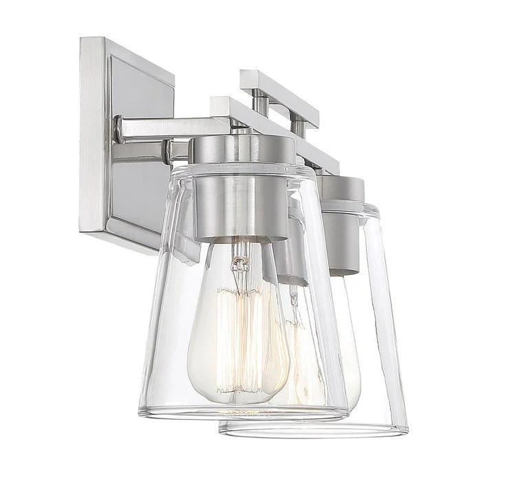 Calhoun Two-Light Bathroom Vanity Fixture - Frankwebs