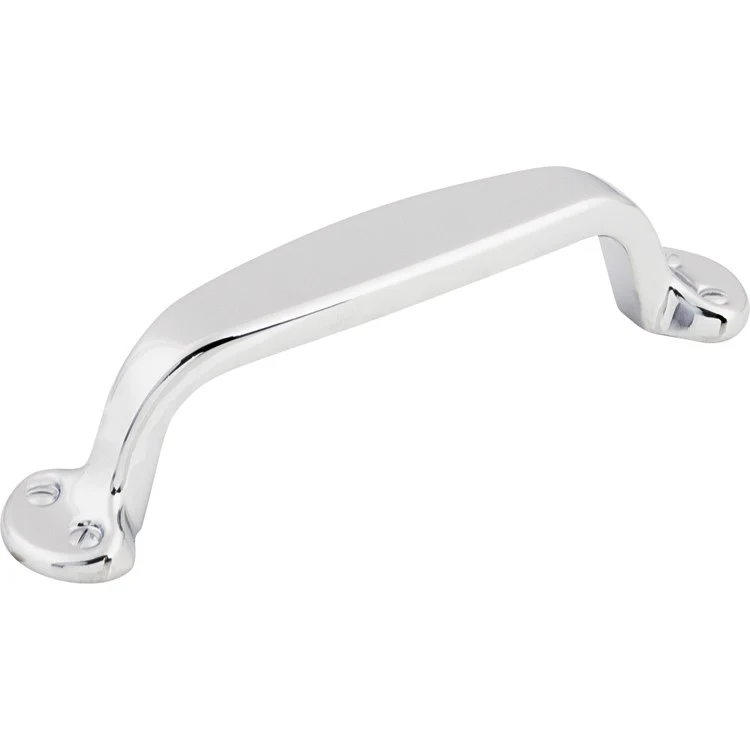 Pull Nouveau Trunk D Handle for Decorative Hardware Polished Chrome Zinc Alloy 3-3/4 Inch - Frankwebs