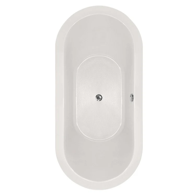 Air Tub Designer Collection Elle Drop-In Bone Oval 6 Jet Acrylic 72 x 32 x 18 Inch - Frankwebs
