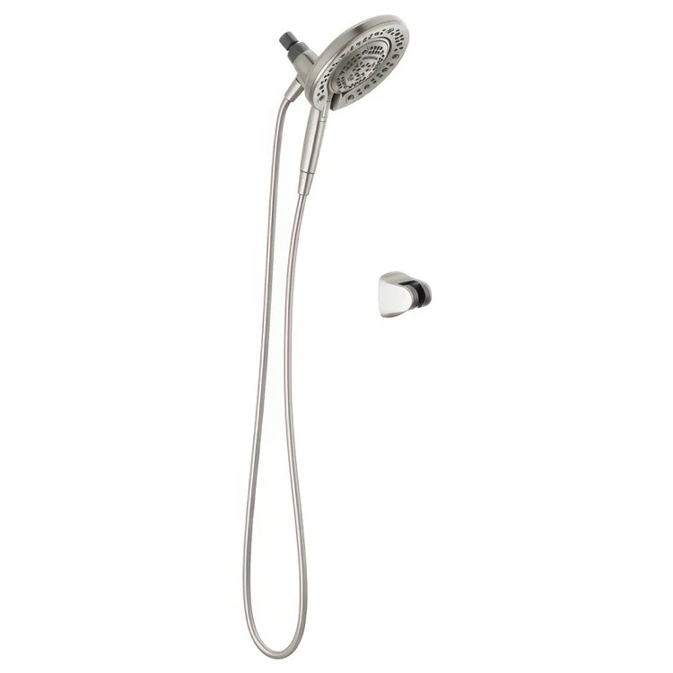 Handshower Combination Universal Showering Components In2ition 2-In-1 Satin Nickel 7 Function 1.75 Gallons per Minute - Frankwebs