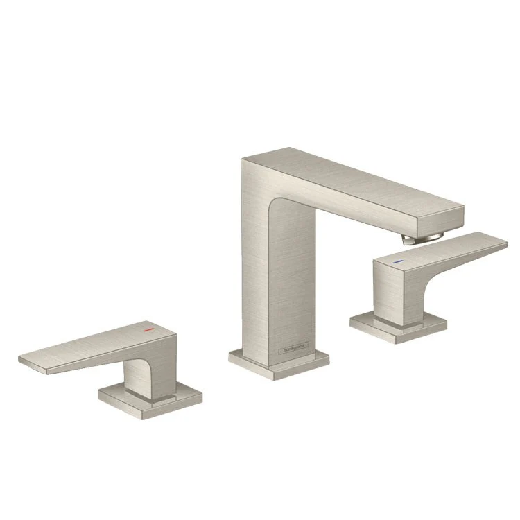 Metropol 110 Two Handle Widespread Bathroom Faucet with Pop-Up Drain - Frankwebs