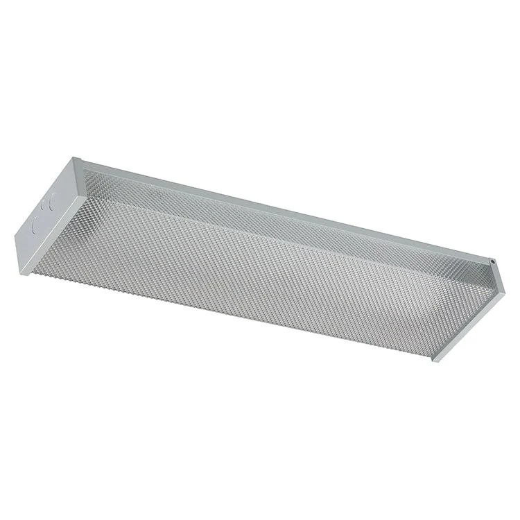 Ceiling Light Flushmount 2 Lamp White Glass or Shade Clear 25 x 6.75 Inch - Frankwebs